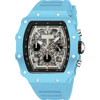 Activa X Invicta Men's Watch w/ Skeleton Dial - 44.3mm, Black (ACW2305-020)