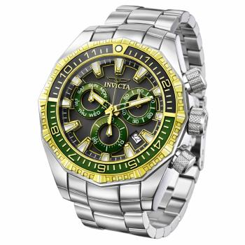 Invicta Coalition Forces Noktanis Men's Watch - 56mm, Gold (50065)