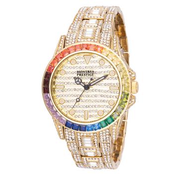 Montres Prestige Lucent X Invicta Men's Watch - 42mm, Gold (MPW-0135)