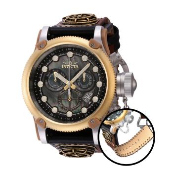 Invicta Brown Ceramic Watch w/Mother orders of pearl dial