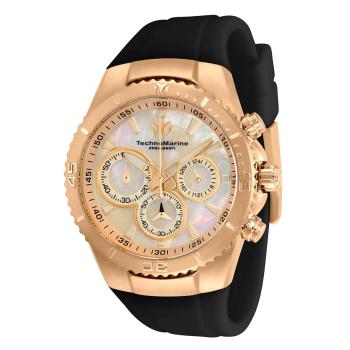 TechnoMarine Manta Ocean Men's Watch w/ Mother of Pearl Dial - 48mm, Black (TM-222080)