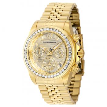 TechnoMarine Manta Ray Women's Watch - 38mm, Gold (TM-222025)