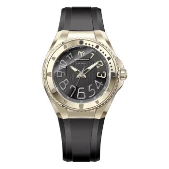 TechnoMarine Luna Tides Women's Watch w/ Mother of Pearl Dial - 33mm, Gold, Steel (TM-826004)