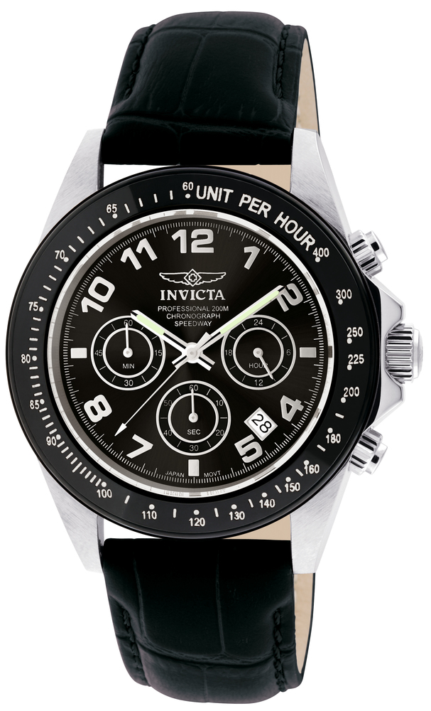 Invicta Speedway Men's Watch - 43mm, Black (ZG-10707)