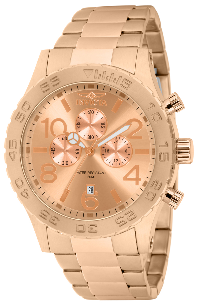 Invicta Specialty Men's Watch - 50mm, Rose Gold (ZG-1271)