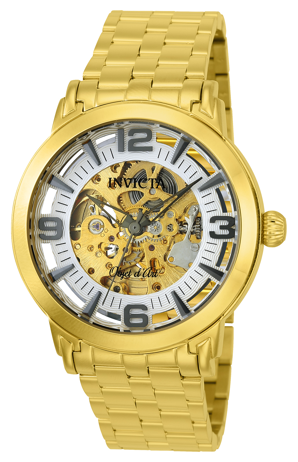 Pre-Owned Invicta Objet D Art Mens Automatic 42 mm Case - Model AIC-22599