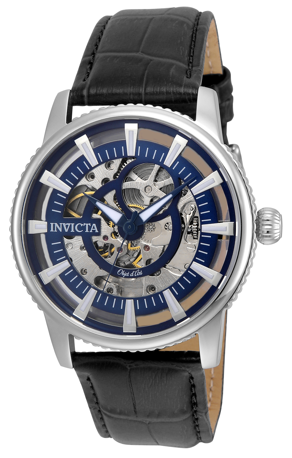 Invicta Objet D Art Automatic Men's Watch - 42mm, Black (22640)