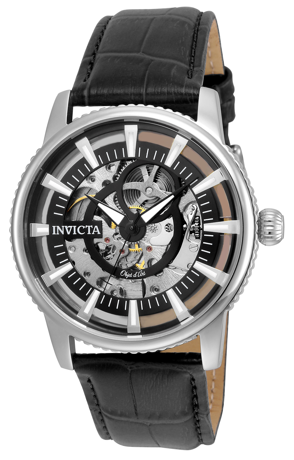 Invicta Objet D Art Automatic Men's Watch - 42mm, Black (22641)
