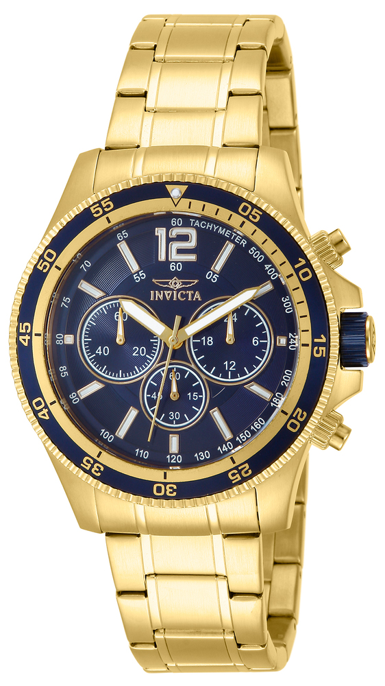 Pre-Owned Invicta Specialty Men's Blue Watch - 45mm - (AIC-13978)