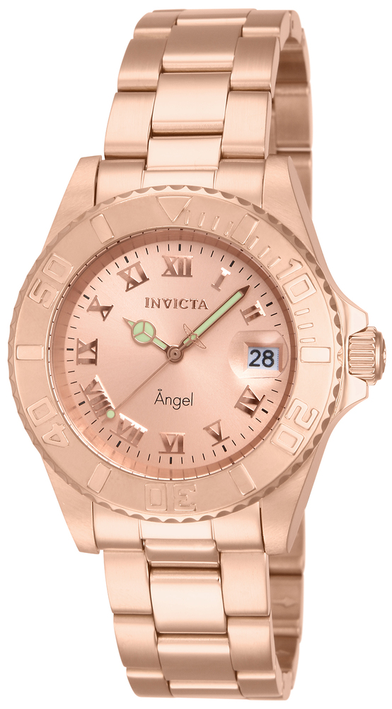 Pre-Owned Invicta Angel Women's Rose Gold Watch - 40mm - (AIC-14322)