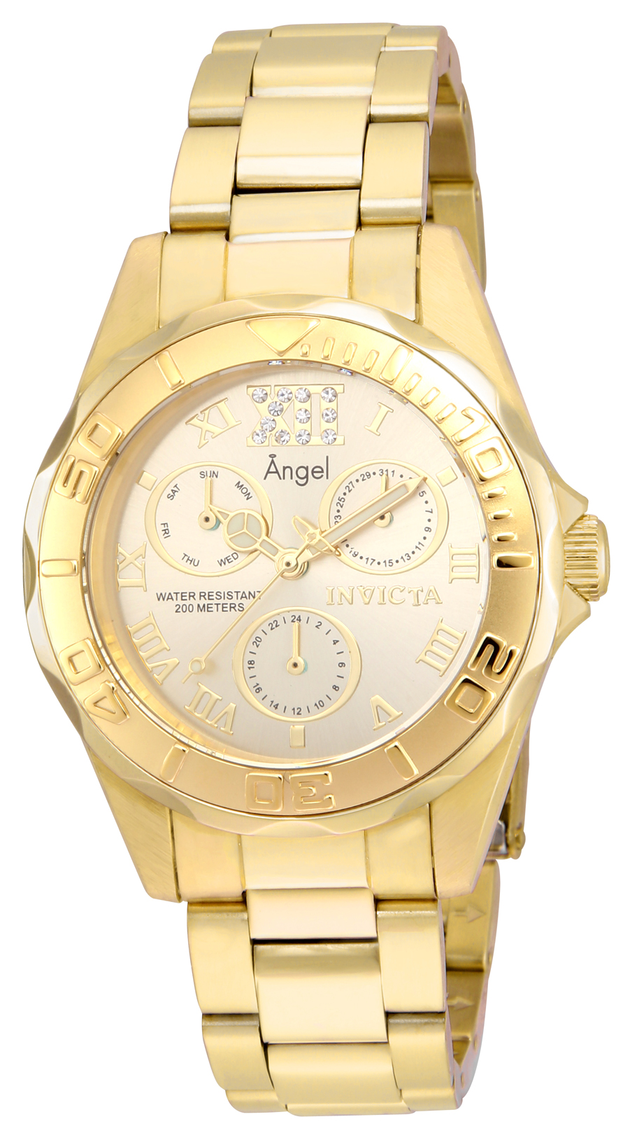 Pre-Owned Invicta Angel Women's Gold Watch - 38mm - (AIC-21697)