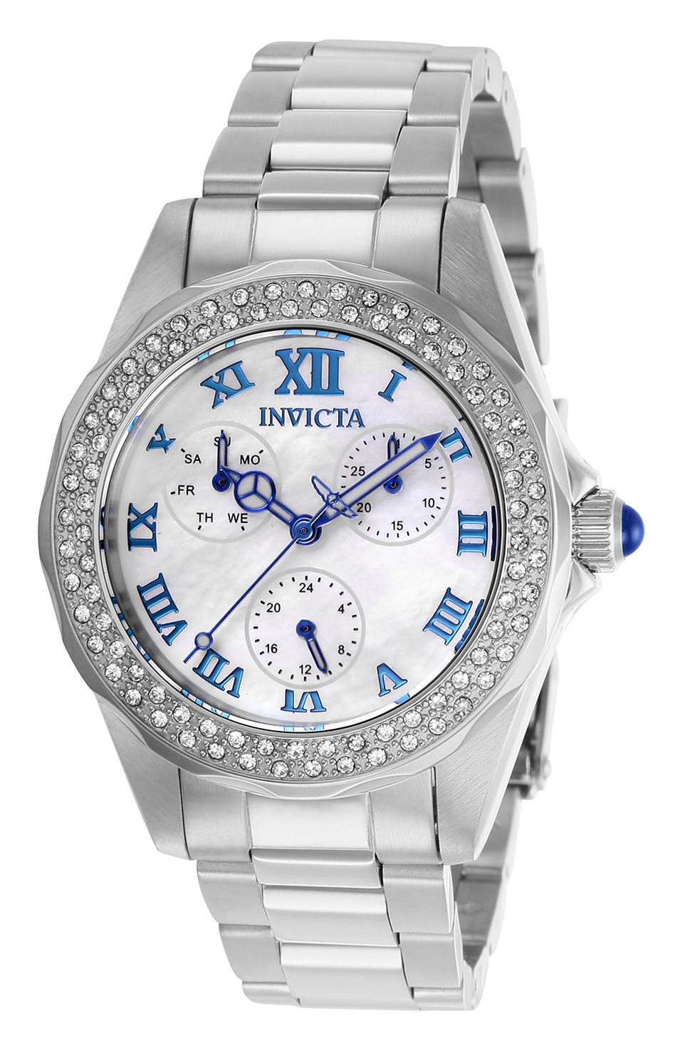 Invicta Angel Women%27s Watch w/ Mother of Pearl Dial - 38mm, Steel (28436)