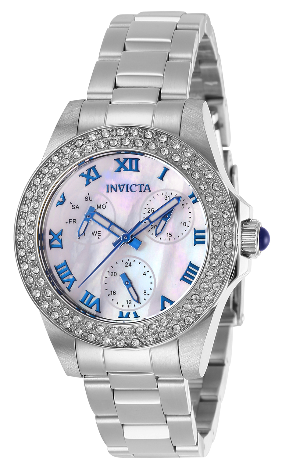 Invicta Angel Women%27s Watch w/ Mother of Pearl Dial - 34mm, Steel (28479)