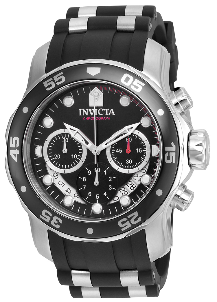 Invicta Pro Diver SCUBA Men's Watch - 48mm, Steel, Black (ZG-21927)