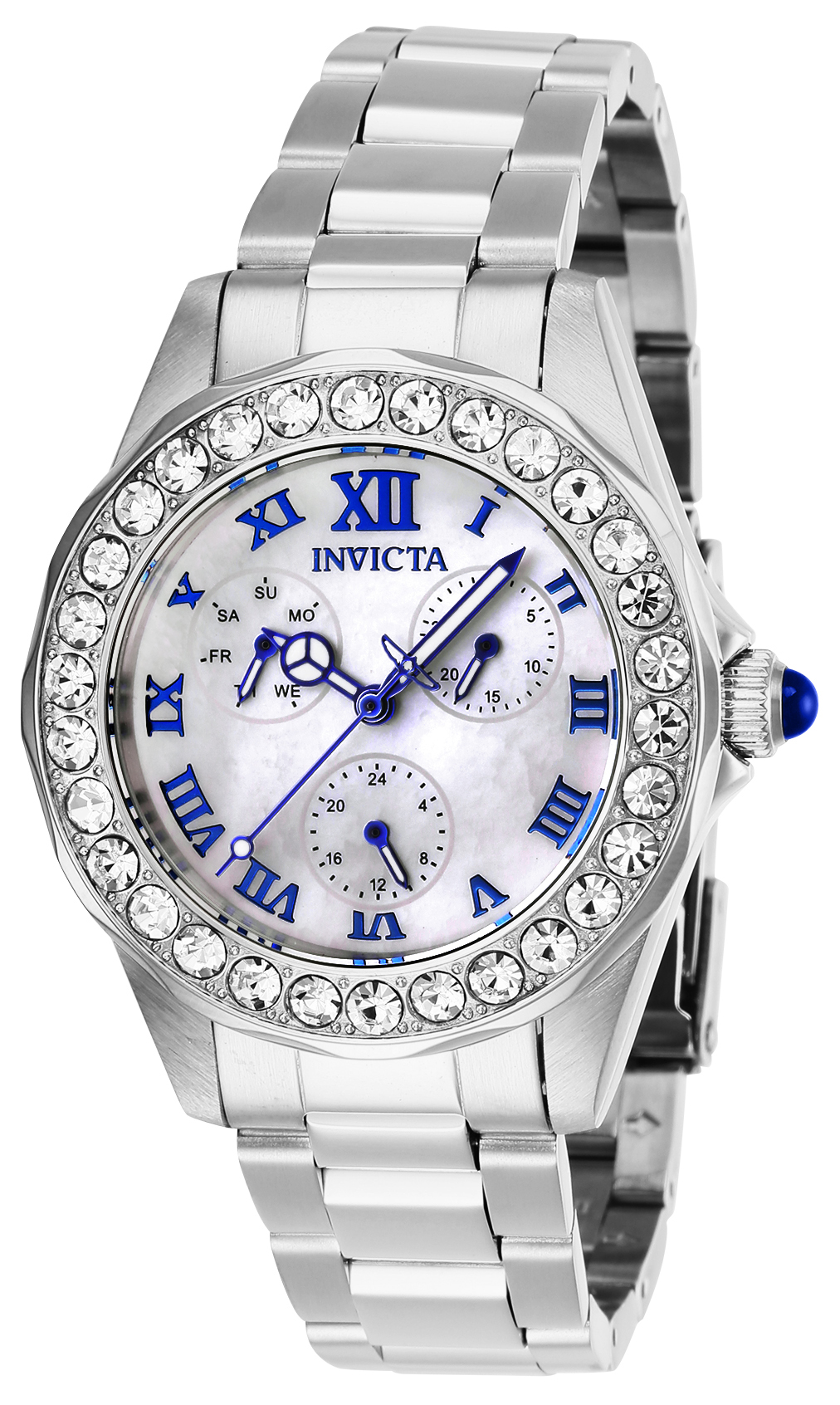 Invicta Angel Women%27s Watch w/ Mother of Pearl Dial - 38mm, Steel (28463)