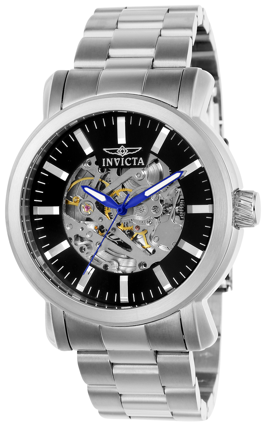 Pre-Owned Invicta Vintage Automatic Men's Black Watch - 45mm - (AIC-22574)