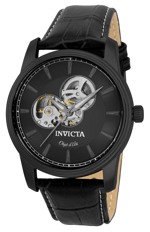 Invicta Objet D Art Automatic Men's Watch - 44mm, Black (ZG-22619)