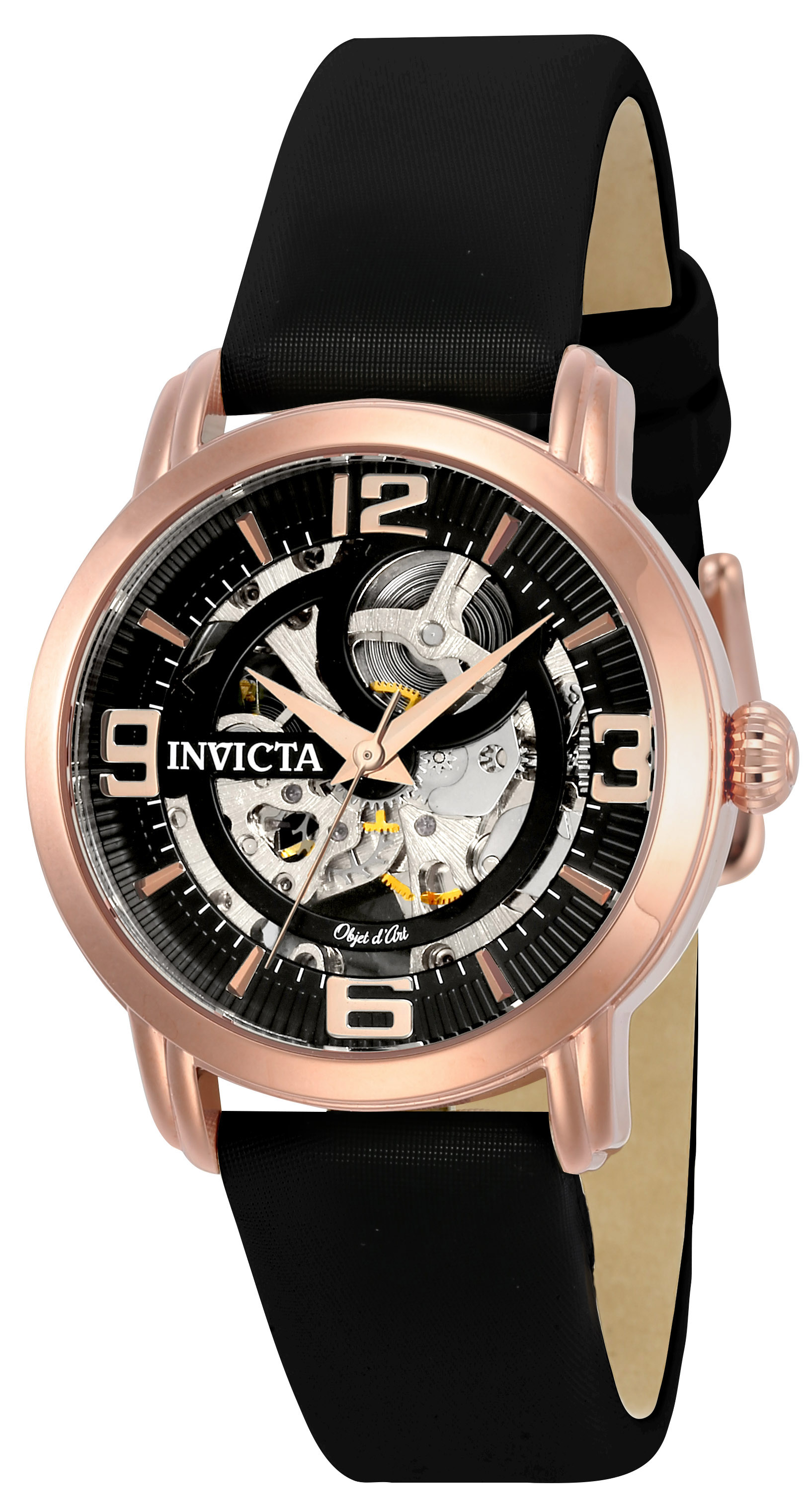 Invicta Objet D Art Automatic Women's Watch - 36mm, Black (22656)