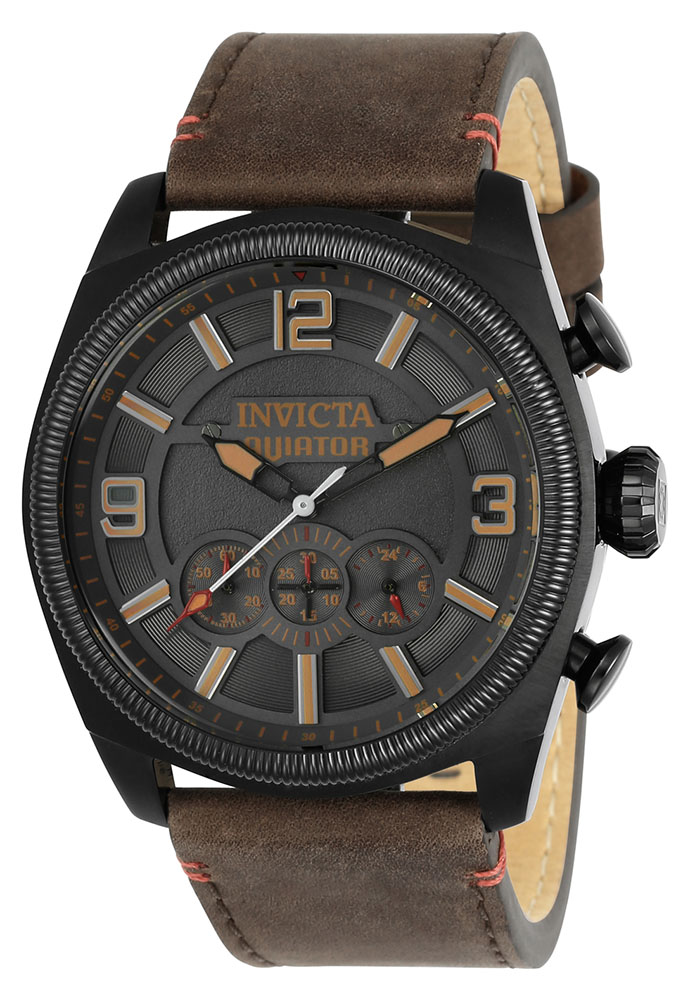 Invicta Aviator Men's Watch - 47mm, Brown (22988)