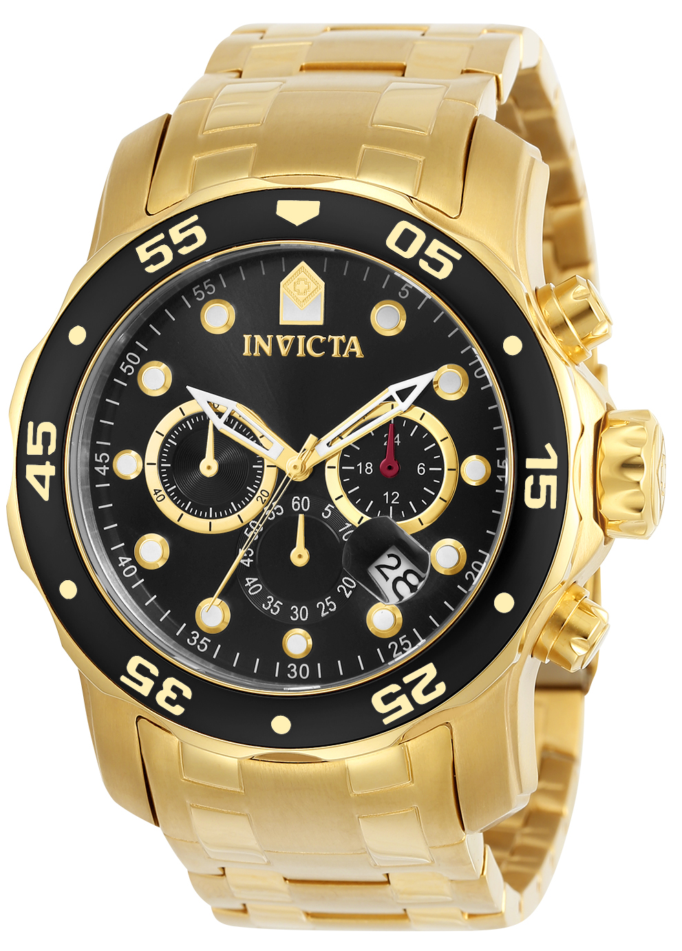 Invicta Pro Diver SCUBA Men's Watch - 48mm, Gold (21922)