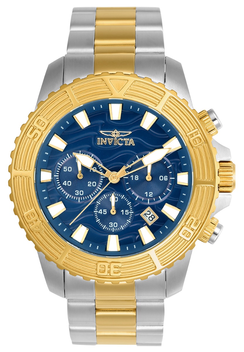 Invicta Pro Diver Men's Watch - 45.5mm, Steel, Gold (ZG-24002)
