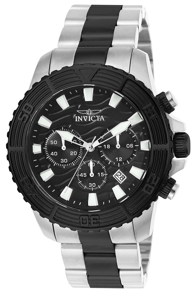 Invicta Pro Diver Men%27s Watch - 45.5mm, Steel, Black (ZG-24004)