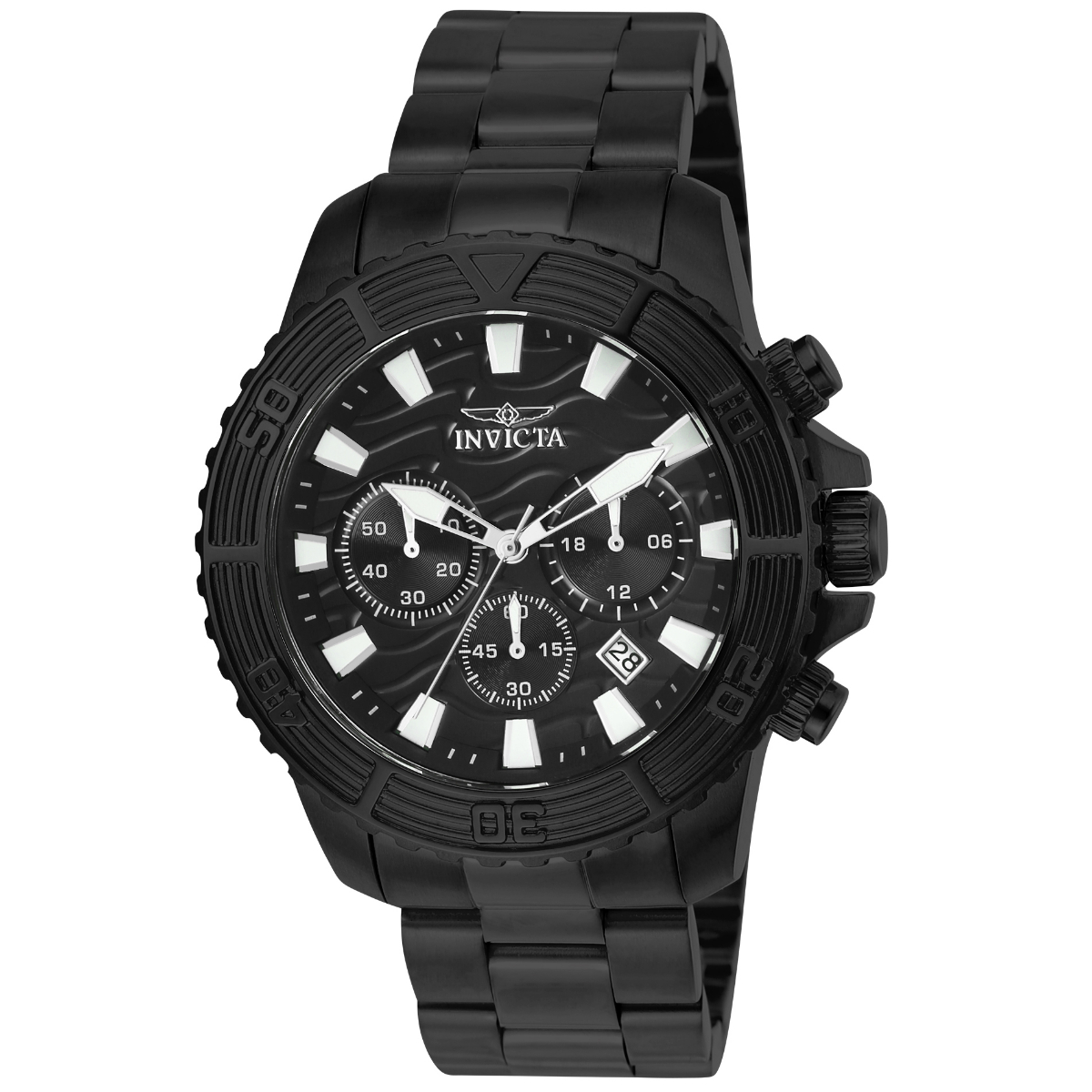 Invicta Pro Diver Men%27s Watch - 45.5mm, Black (ZG-24005)