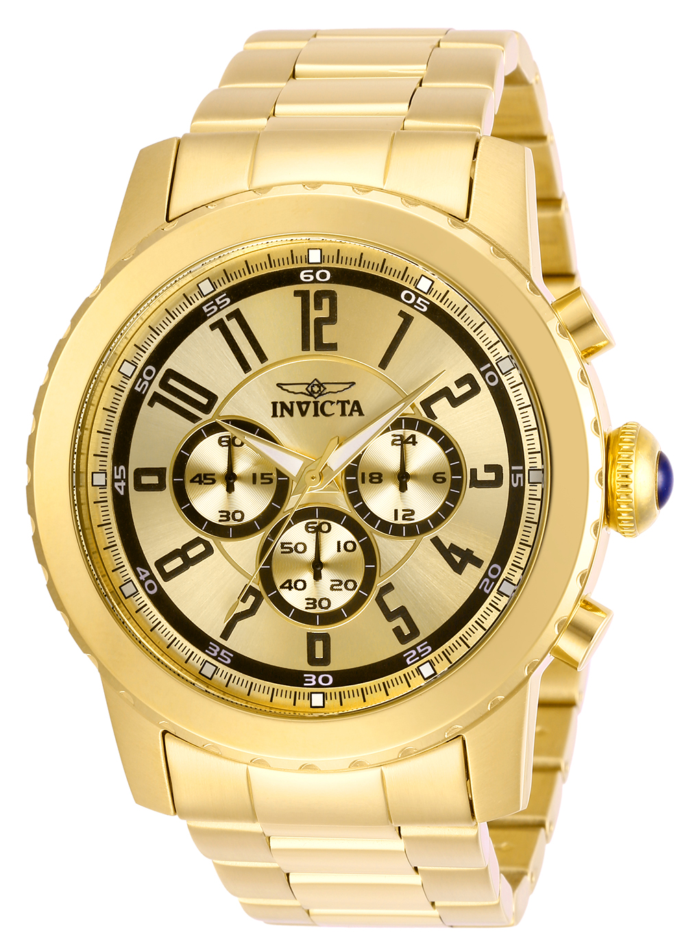 Invicta Specialty Men's Watch - 50mm, Gold (19465)