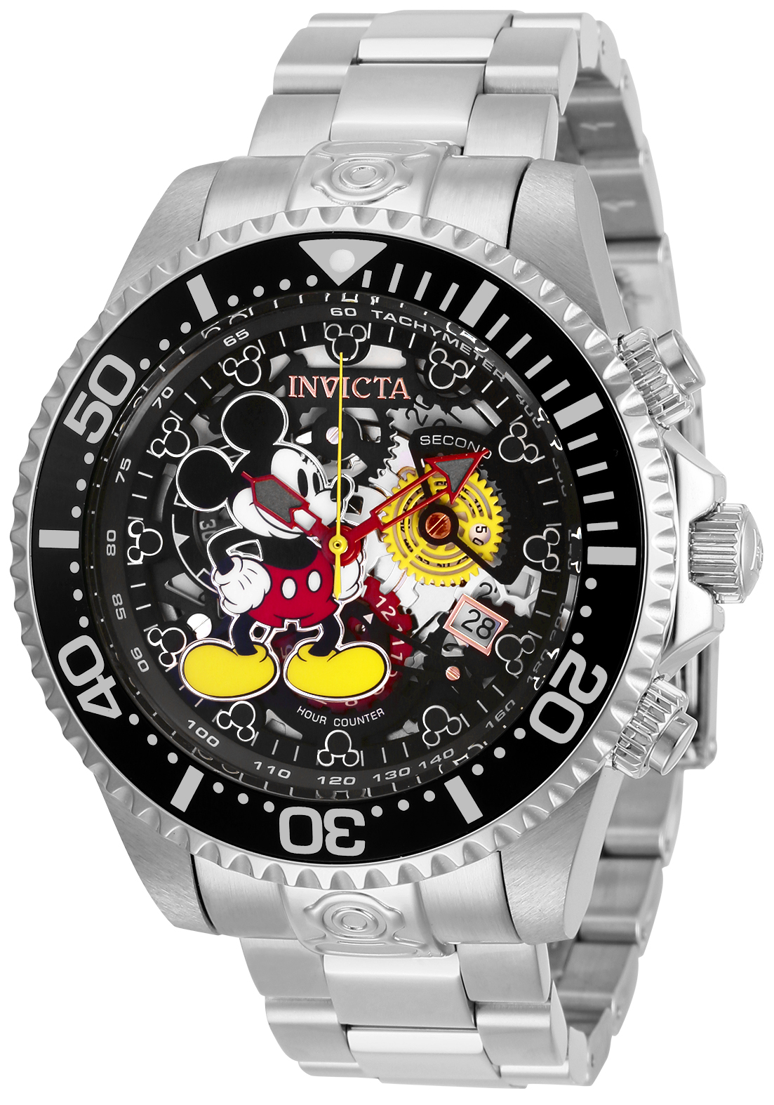 Invicta Disney Limited Edition Mickey Mouse Men's Watch - 47mm, Steel (27404)