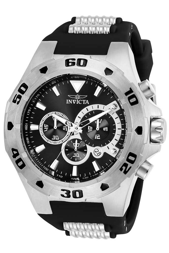 Invicta Pro Diver Men's Watch - 52mm, Steel, Black (24676)