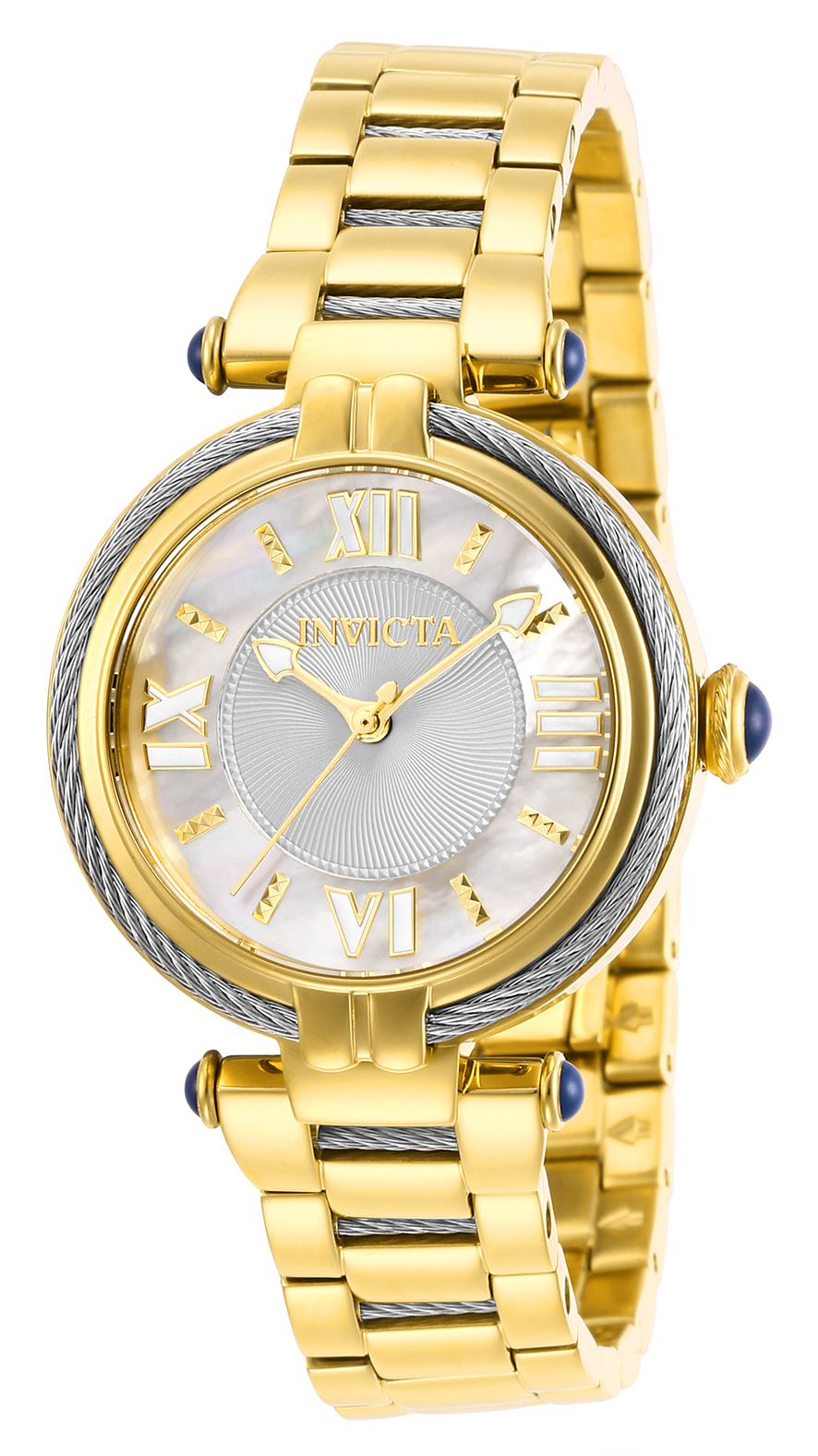 Invicta Bolt Women's Watch w/ Mother of Pearl Dial - 32mm, Gold (29130)