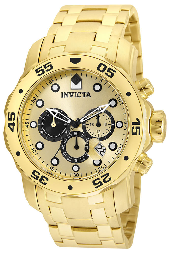 Invicta Pro Diver SCUBA Men's Watch - 48mm, Gold (ZG-24850)