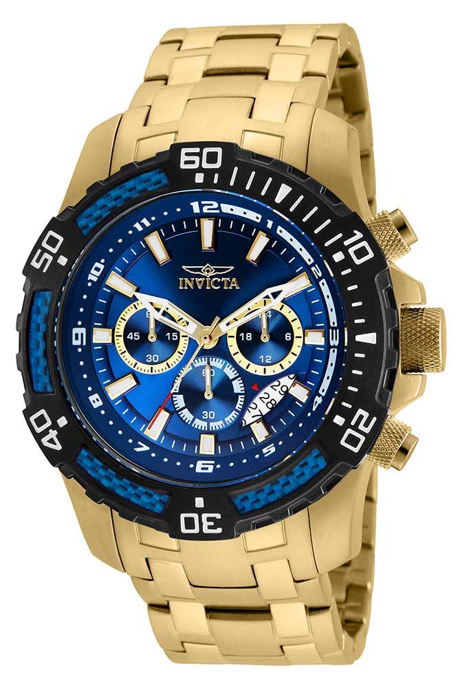 Invicta Pro Diver SCUBA Men's Watch - 51mm, Gold (ZG-24856)