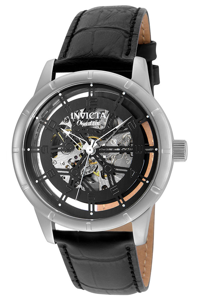 Invicta Objet D Art Automatic Men's Watch - 44mm, Black (ZG-25259)