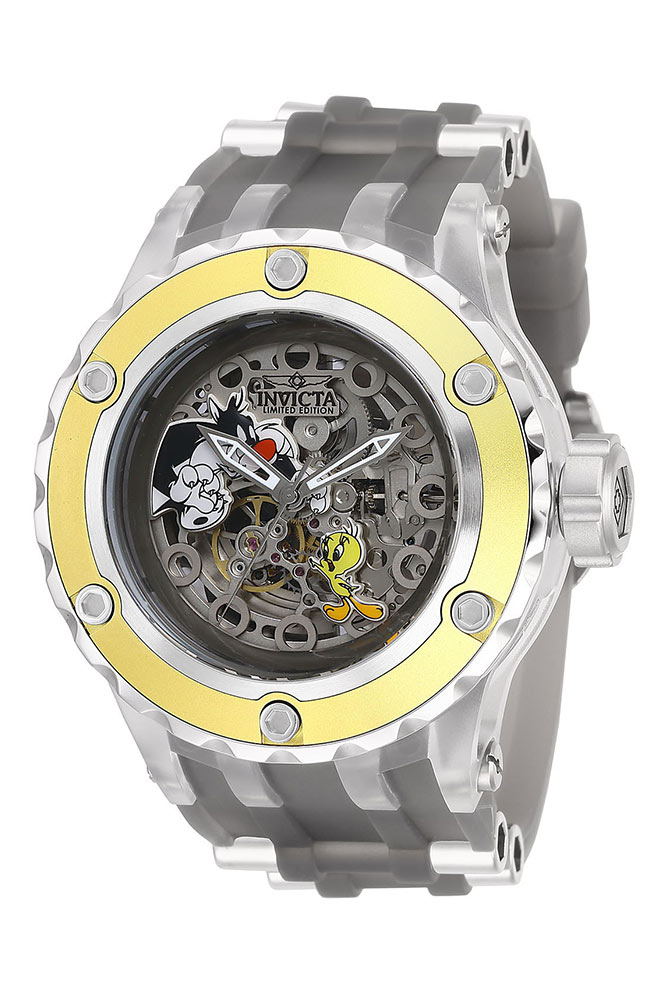 #1 LIMITED EDITION - Invicta Character Collection Looney Tunes Automatic Men's Black, Red, Yellow, Titanium Watch - 52mm - (26953-N1)