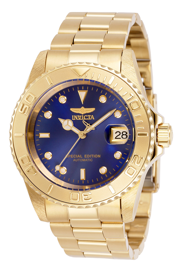 Invicta Pro Diver Store Exclusive Automatic Men's Watch - 42mm, Gold (30603)