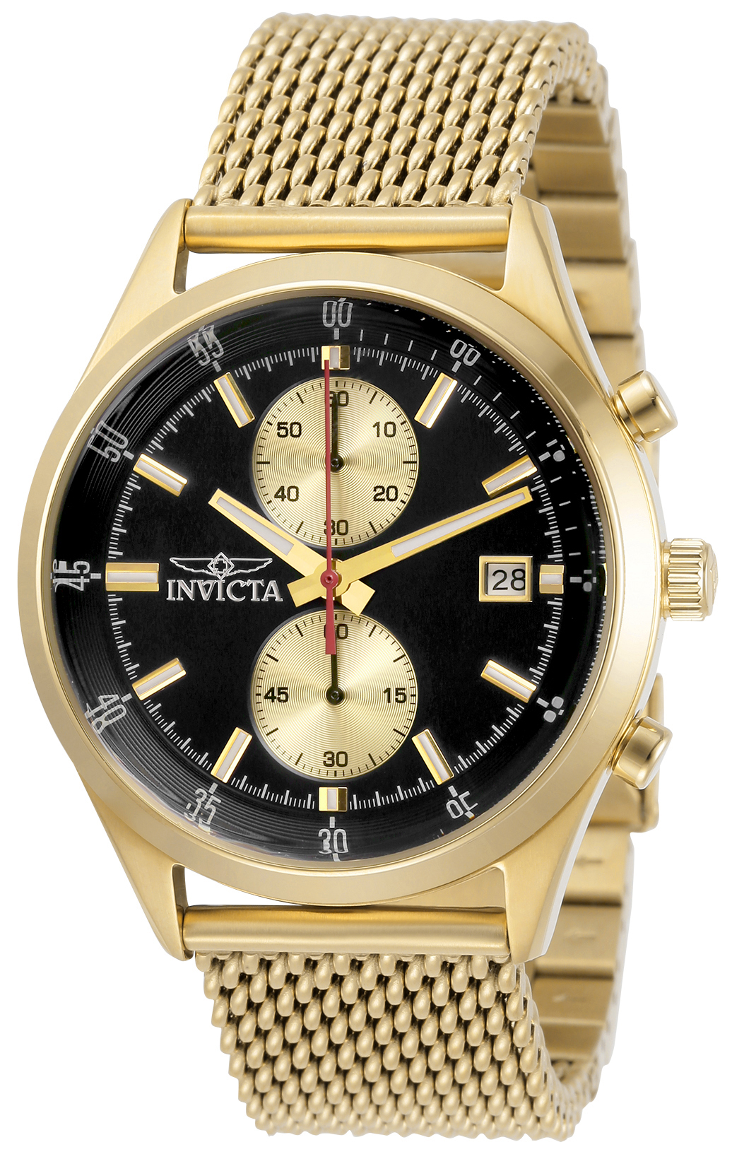 Invicta Pro Diver Men%27s Watch - 43mm, Gold (31358)