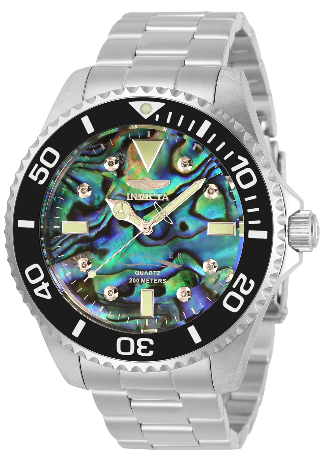 Invicta Pro Diver 0.03 Carat Diamond Men%27s Watch - 47mm, Steel (32928)