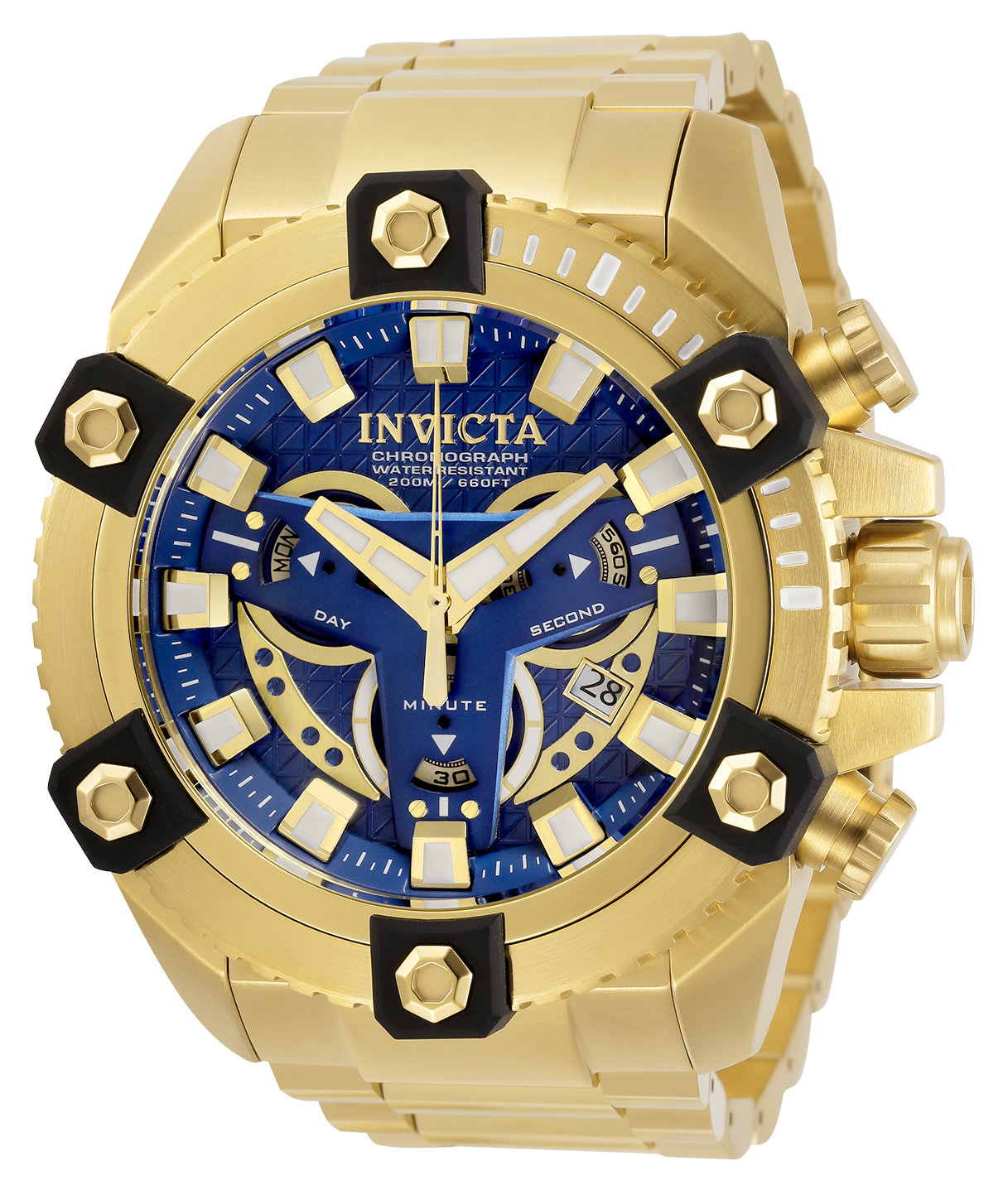 Invicta Coalition Forces Men's Watch - 56mm, Gold (32626)