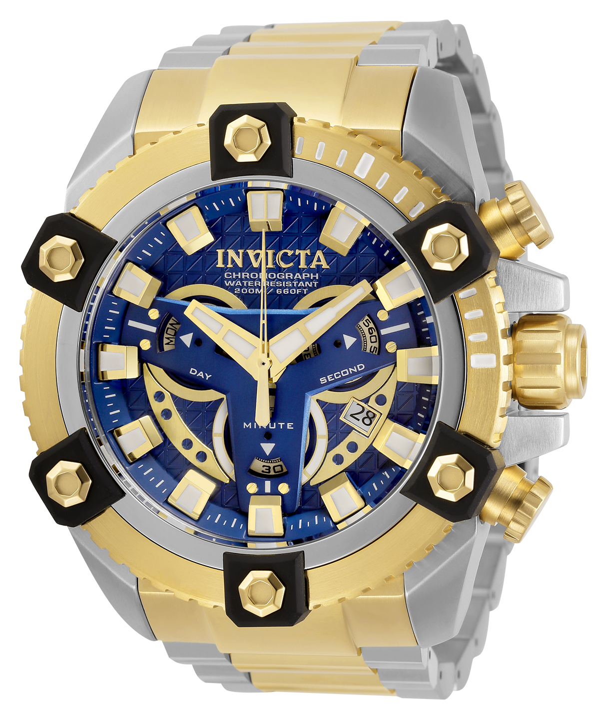 Invicta Coalition Forces Men's Watch - 56mm, Steel, Gold (32627)