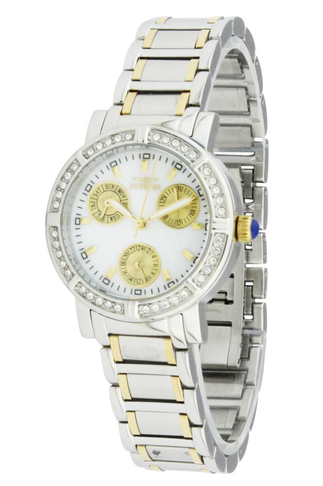 Pre-Owned Invicta Angel Women's White Watch - 33mm - (AIC-29117)