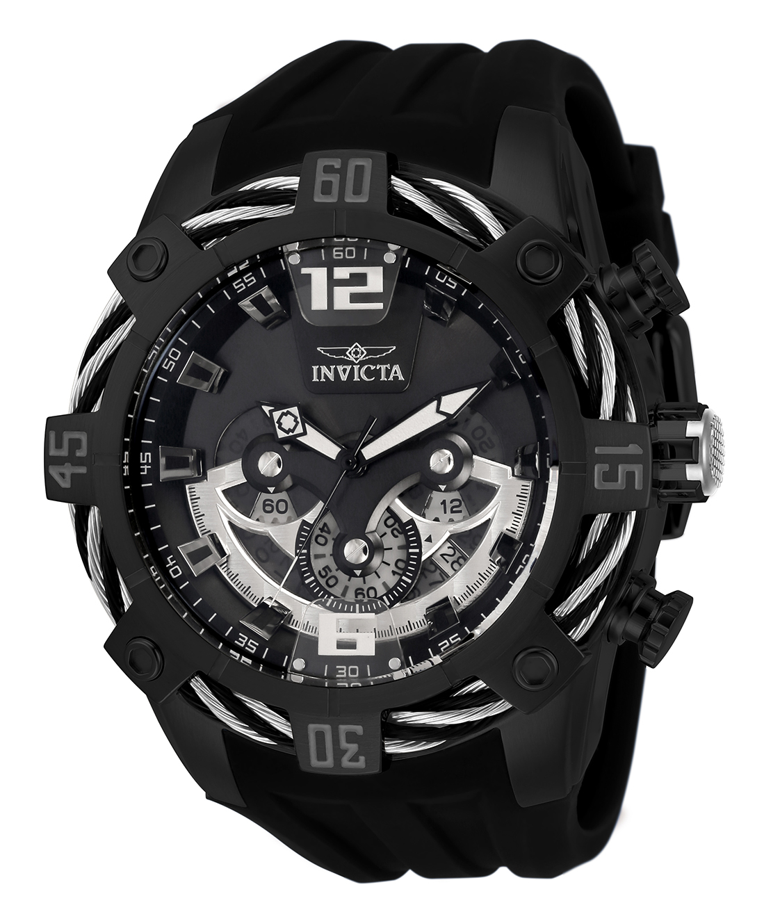 Invicta Bolt Men's Watch - 51mm, Black (33183)
