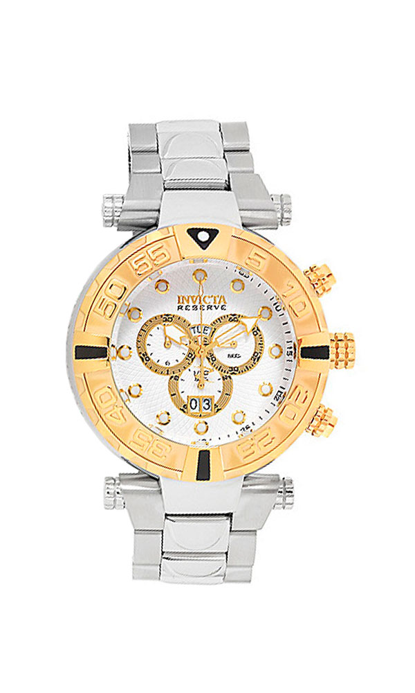 #1 LIMITED EDITION - Invicta Subaqua Quartz Mens Watch - 55mm Stainless Steel Case, Stainless Steel Band, Steel (29548)