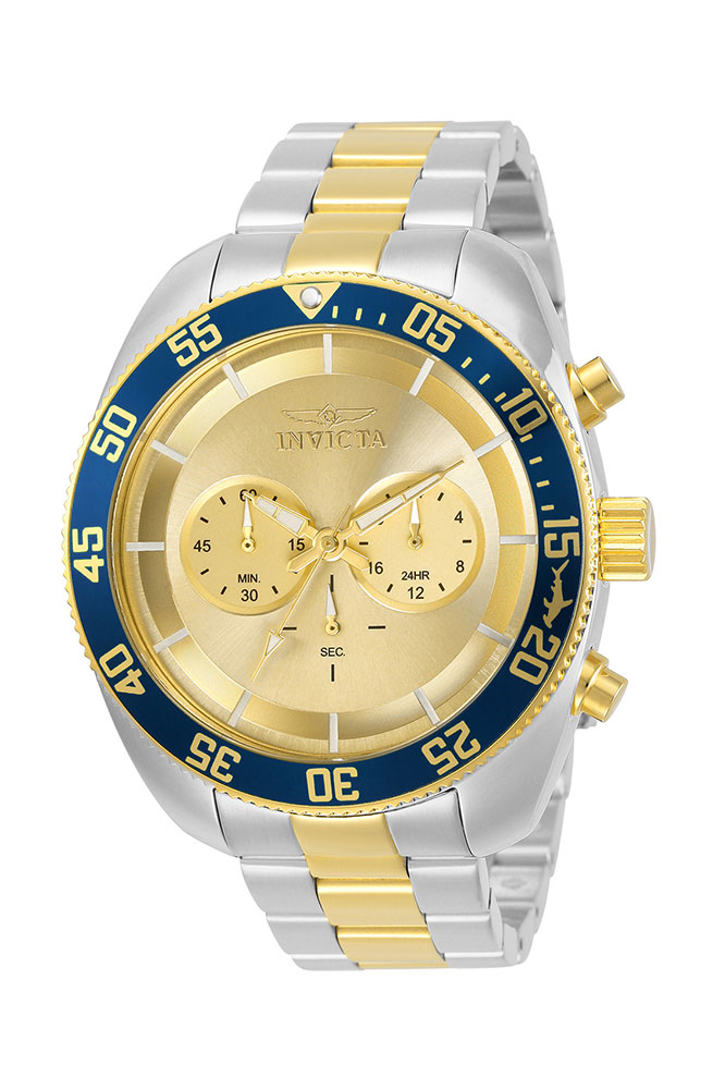Invicta Pro Diver Men's Watch - 48mm, Steel, Gold (ZG-30057)