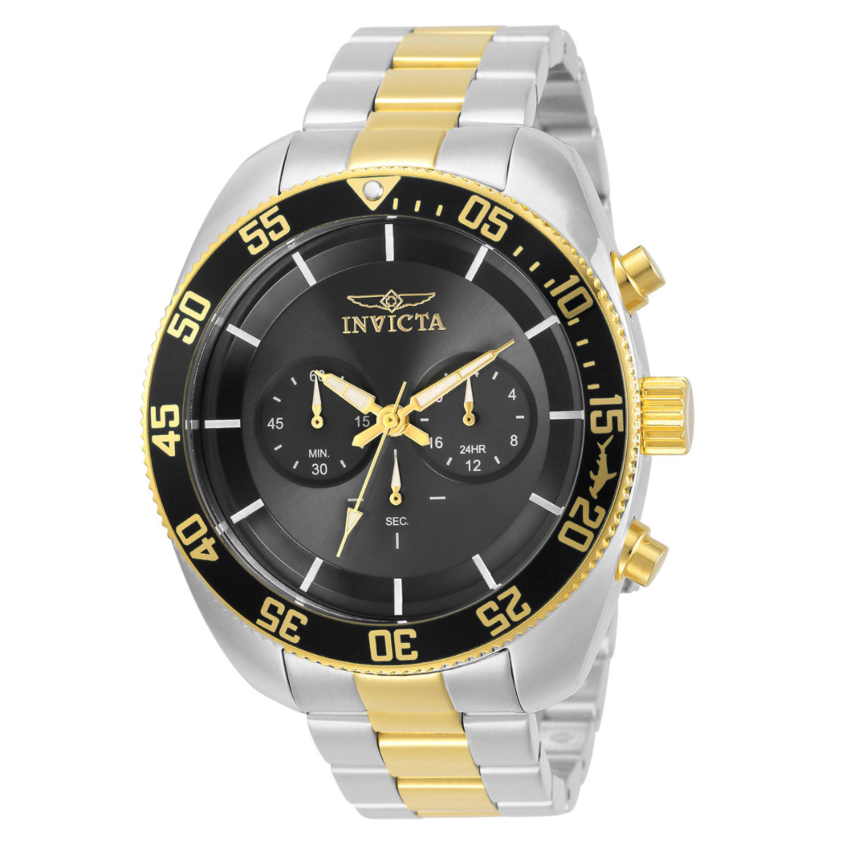 Invicta Pro Diver Men%27s Watch - 48mm, Steel, Gold (ZG-30058)
