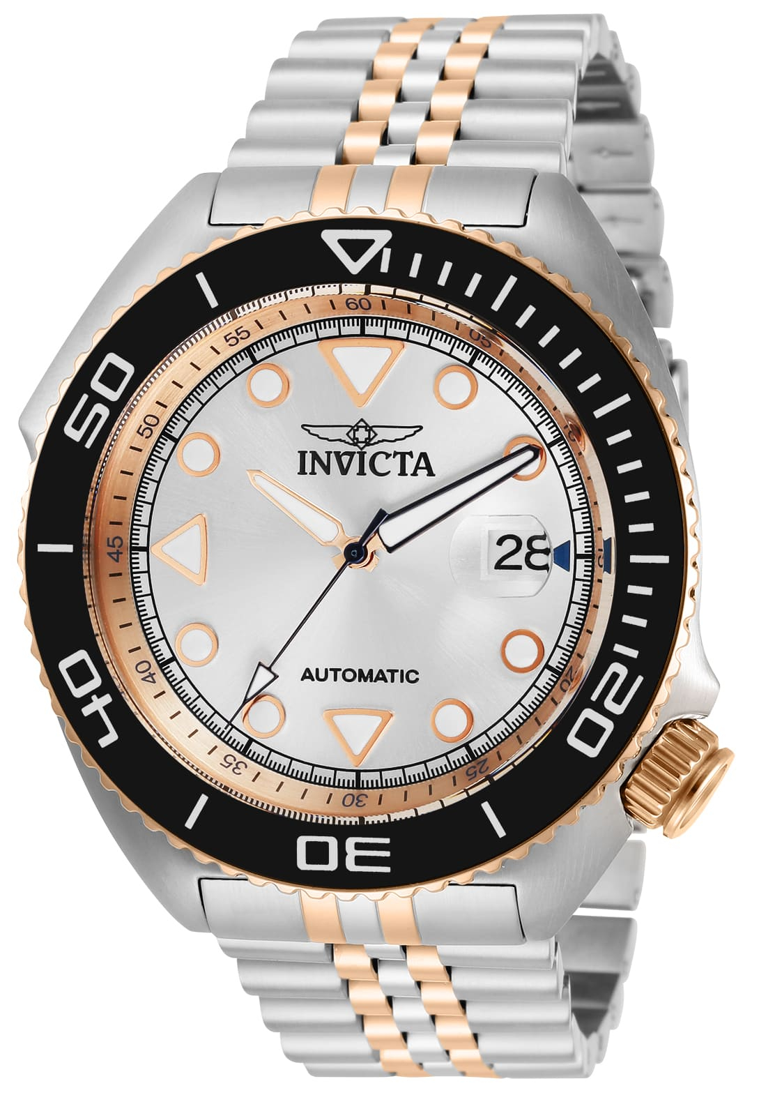 Invicta Pro Diver Automatic Men's Watch - 47mm, Steel, Rose Gold (ZG-30419)