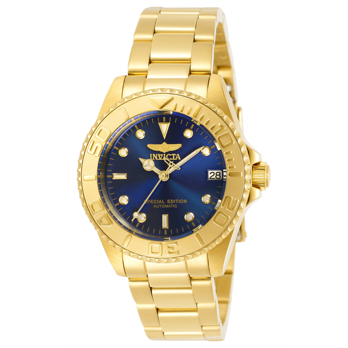 Pre-Owned Invicta Pro Diver Store Exclusive Automatic Women's Watch - 36mm, Gold (AIC-30607)