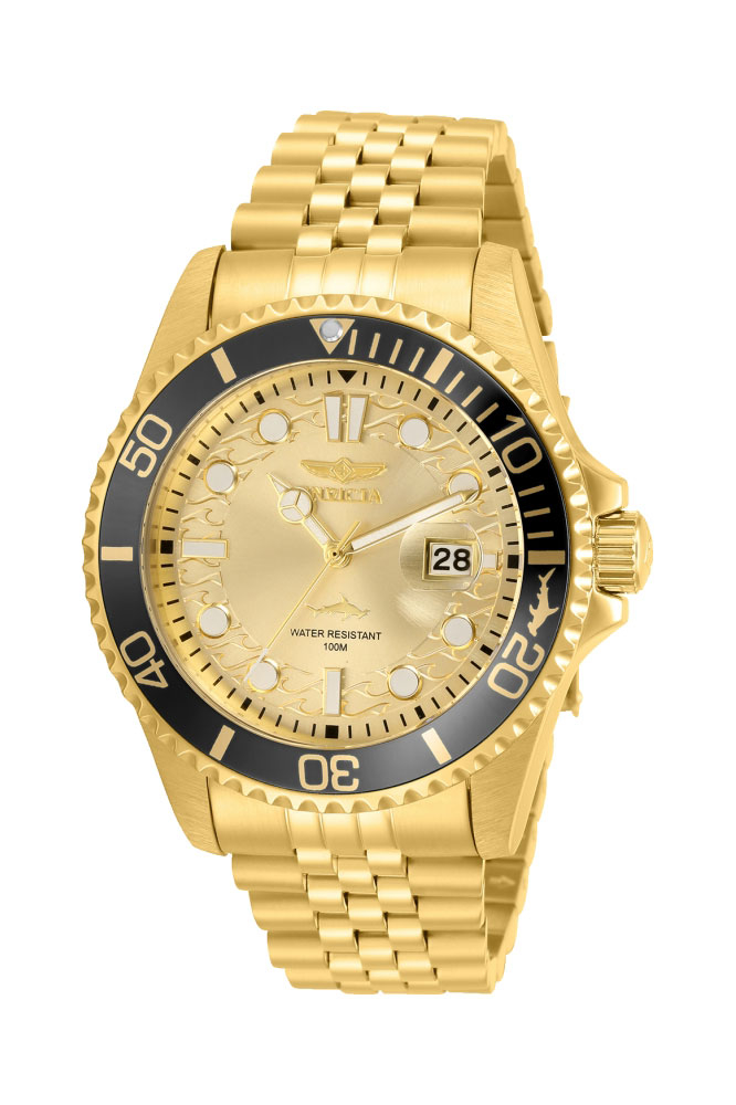 Invicta Pro Diver Men%27s Watch - 43mm, Gold (30613)