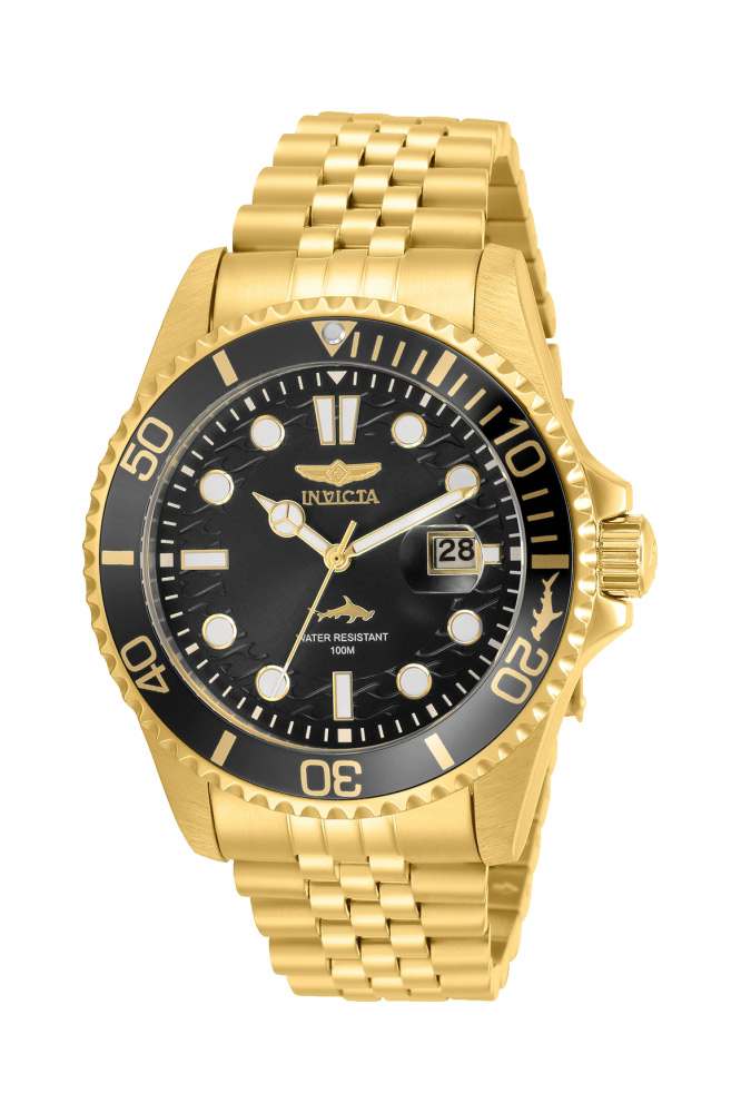 Invicta Pro Diver Men%27s Watch - 43mm, Gold (30614)