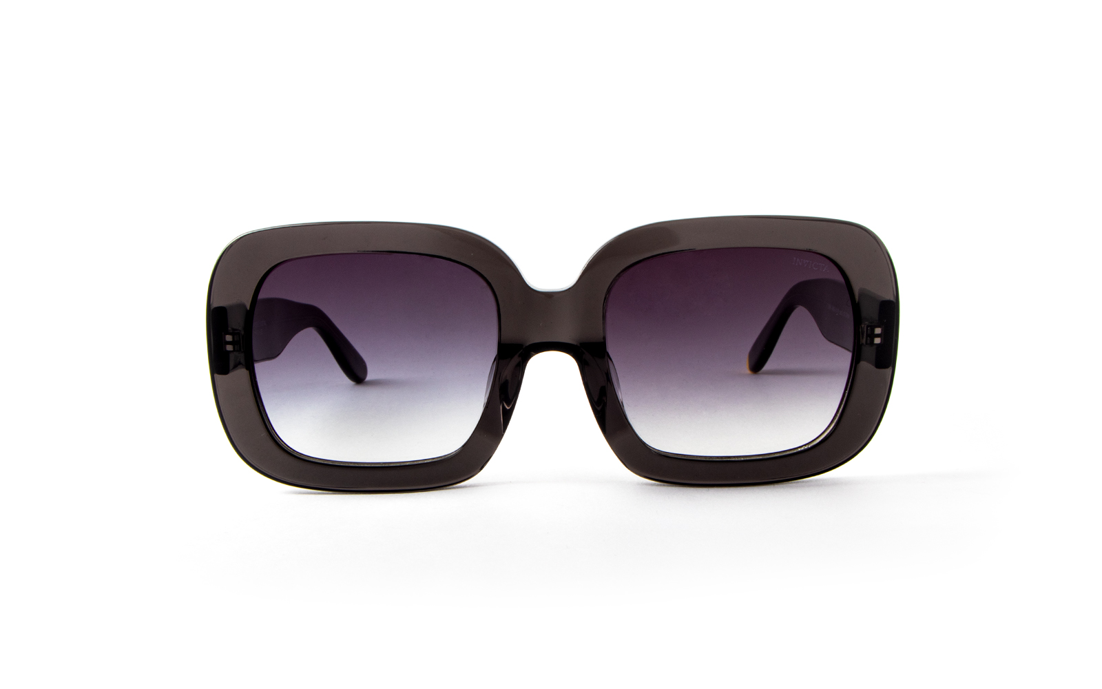 Invicta Women's Angel Square Sunglasses, Black (21691-ANG-01-01)